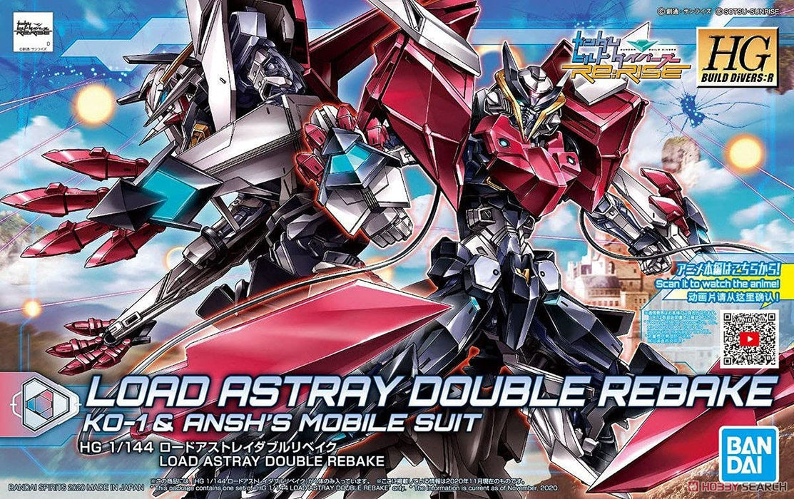 BANDAI Hg Gundam Build Divers Re:Rise 38 Gundam Astray Series Nouvelle unité provisoire à l'échelle 1/144