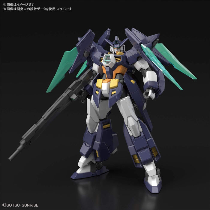 BANDAI Hg Gundam Build Divers Re:Rise 27 Gundam Tryage Magnum Bausatz im Maßstab 1:144