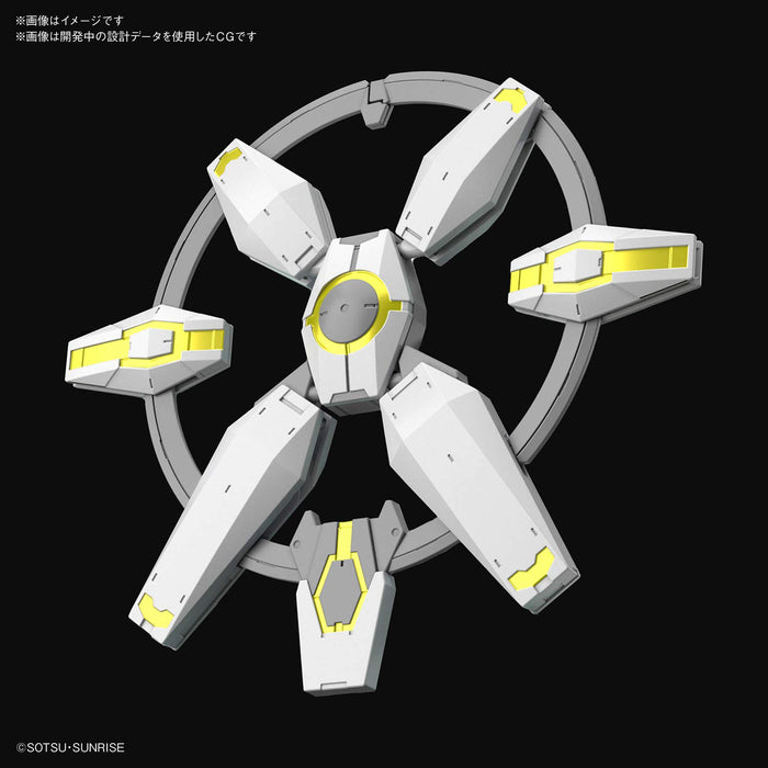 BANDAI Hg Gundam Build Divers Re:Rise 32 Hero Machine New Exterior Weapons 2 Provisional 1/144 Scale Kit