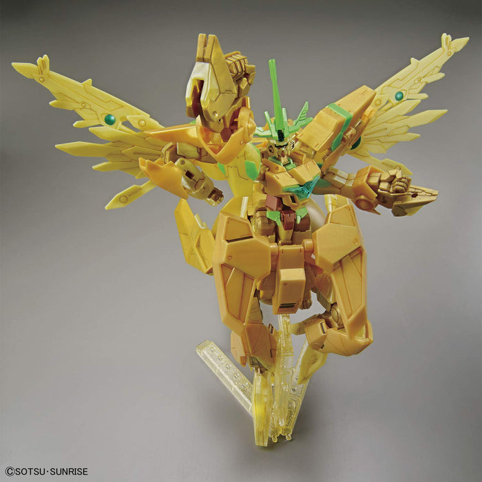 Hgbd:R Gundam Build Divers Re:Rise Re-Rising Gundam Modèle en plastique à code couleur à l'échelle 1/144