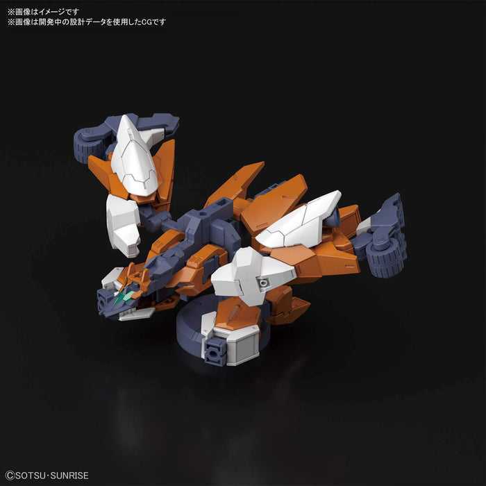BANDAI Hg Gundam Build Divers Re:Rise 24 Saturnix Unit Hiroto'S Support Unit 1/144 Scale Kit