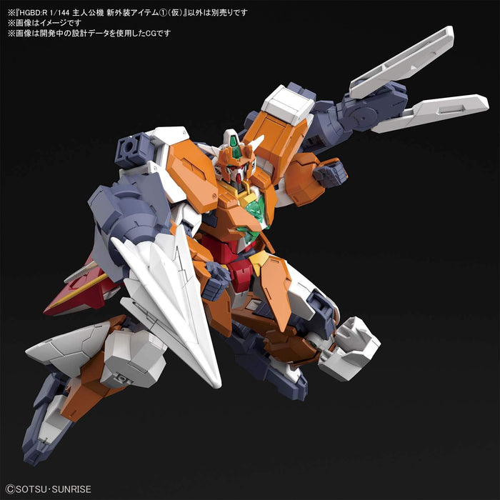 BANDAI Hg Gundam Build Divers Re:Rise 24 Saturnix Unit Hiroto'S Support Unit 1/144 Scale Kit