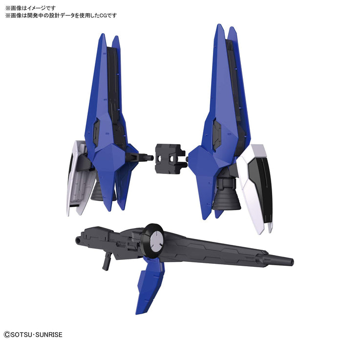 BANDAI Hg Gundam Build Divers Re:Rise 36 Tertium Arms 1/144 Scale Kit