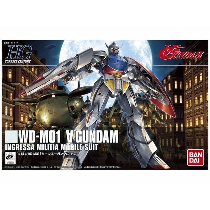 BANDAI Hgce 1/144 Wd-M01 Turn A Gundam Plastic Model