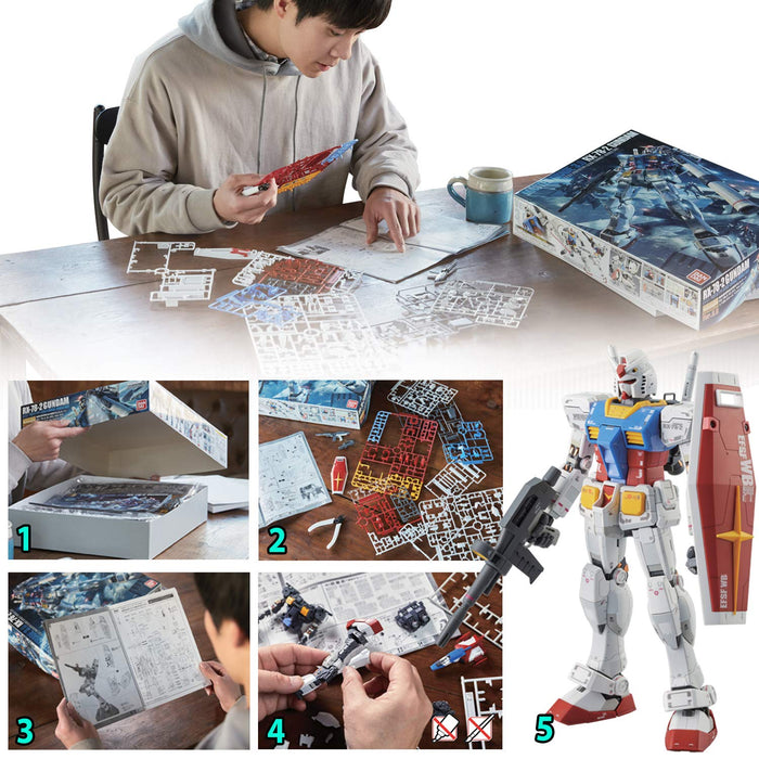 Hgce 201 Mobile Suit Gundam Seed Destiny Strike Freedom Gundam Maßstab 1:144, farbcodiertes Kunststoffmodell