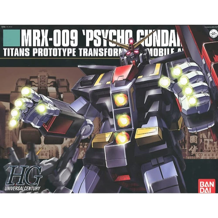 BANDAI Hguc 049 Gundam Mrx-009 Psycho Gundam 1/144 Scale Kit