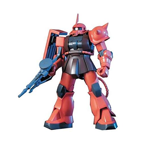 BANDAI Hguc 032 Gundam Ms-06S Zaku Ii 1/144 Scale Kit