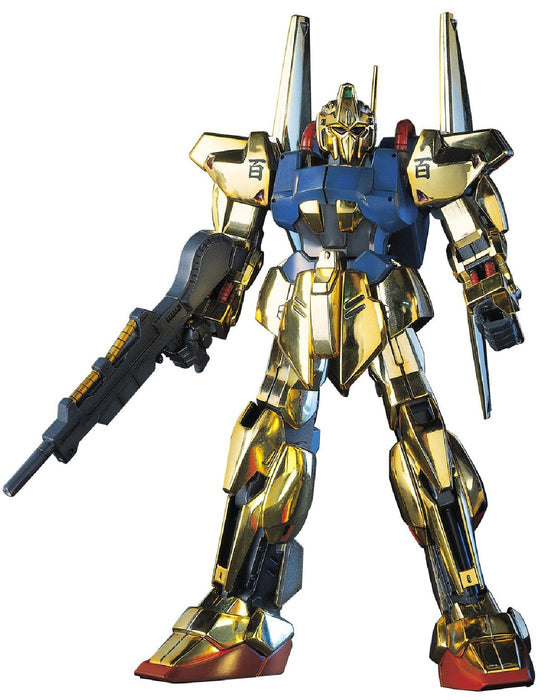 BANDAI Hguc 005 Gundam Msn-00100 Hyaku-Shiki Gold Kit à l'échelle 1/144