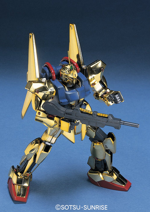 BANDAI Hguc 005 Gundam Msn-00100 Hyaku-Shiki Gold 1/144 Scale Kit