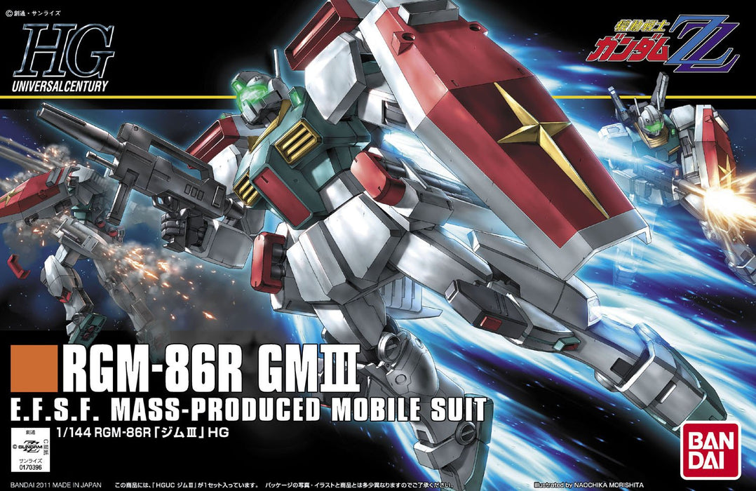 HGUC 1/144 RGM-86R GM III - Bandai Spirits