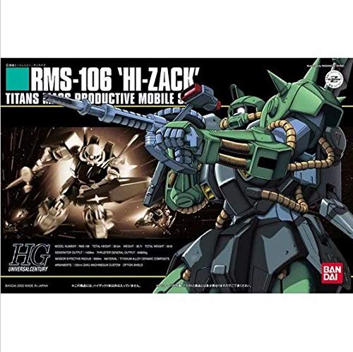 Hguc 1/144 Rms-106 Hi-Zack (Mobile Suit Z Gundam)