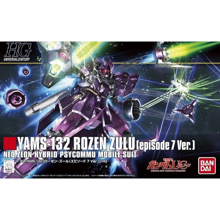 Hguc 1/144 Yams-132 Rozen Zulu (Épisode 7 Ver.) (Mobile Suit Gundam Uc)