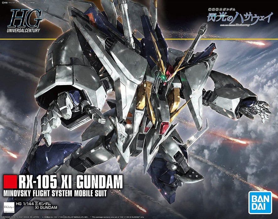 BANDAI Hguc 1/144 Xi Gundam Plastic Model