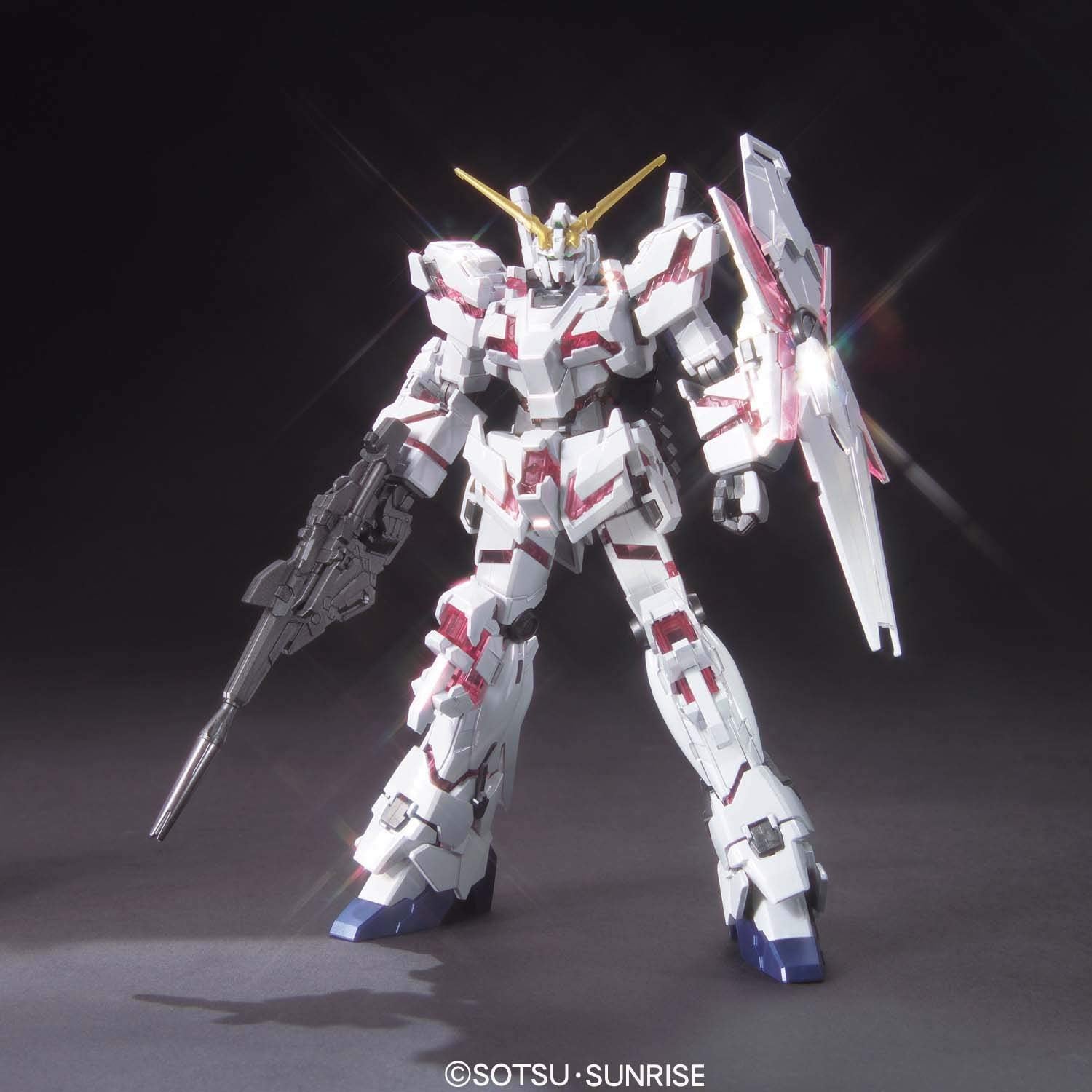 Hguc Mobile Suit Gundam Uc Rx-0 Unicorn Gundam Destroy Mode Titanium Finish 1/144 Scale Color Coded Plastic Model- Japan Figure Store - #1 Bring To You The Best Japanese Goods