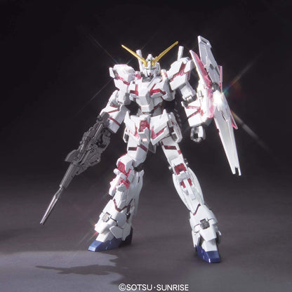 Hguc Mobile Suit Gundam Uc Rx-0 Unicorn Gundam Destroy Mode Titanium Finish 1/144 Scale Color Coded Plastic Model- Japan Figure Store - #1 Bring To You The Best Japanese Goods