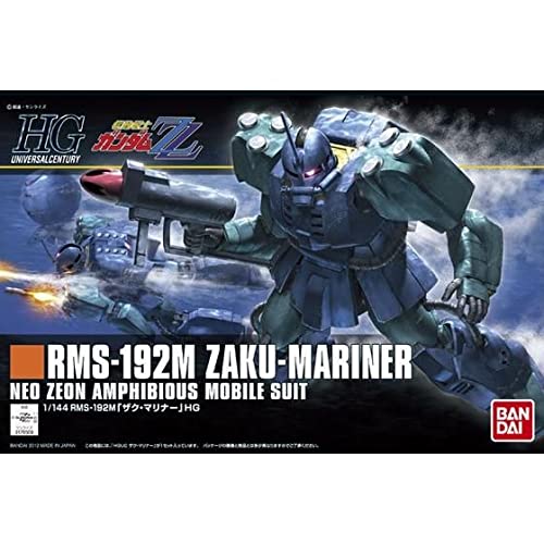 BANDAI Hguc 143 Gundam Rms-192M Zaku-Mariner Bausatz im Maßstab 1:144