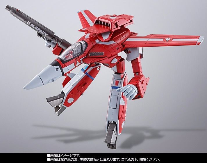 Salut-métal R Macross Vf-1j Super Valkyrie Milia Fallyna Jenius Utiliser Figure Bandai