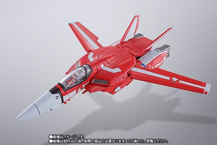 Salut-métal R Macross Vf-1j Super Valkyrie Milia Fallyna Jenius Utiliser Figure Bandai