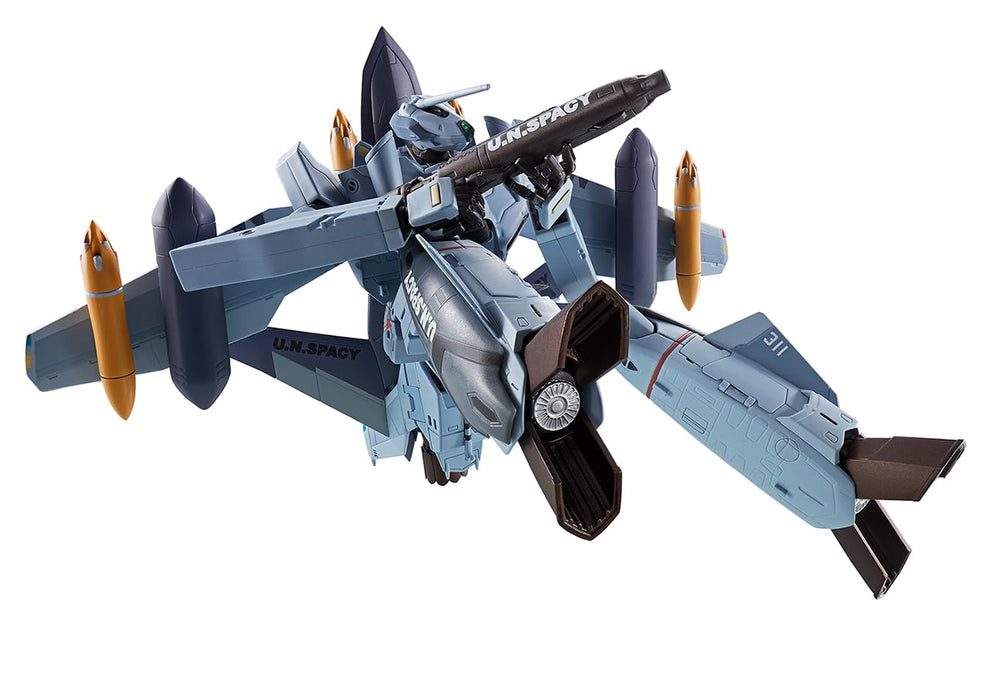 Bandai Spirits Hi-Metal R Macross Zero VF-0A Phoenix + Figurine Fantôme QF-2200D-B 140 mm