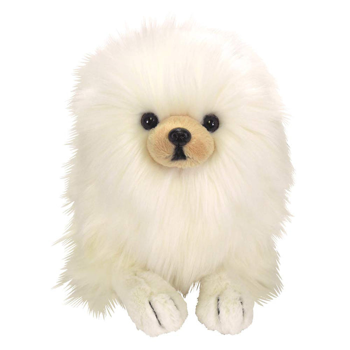SUNLEMON Plush Doll Knee Dog Pomeranian Cream