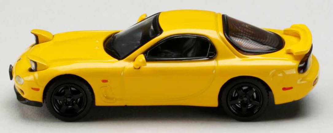 Hobby Japan 1/64 Mazda Rx-7 (Fd3S) Type Rs-R 30th Anniv. Sunburst Yellow