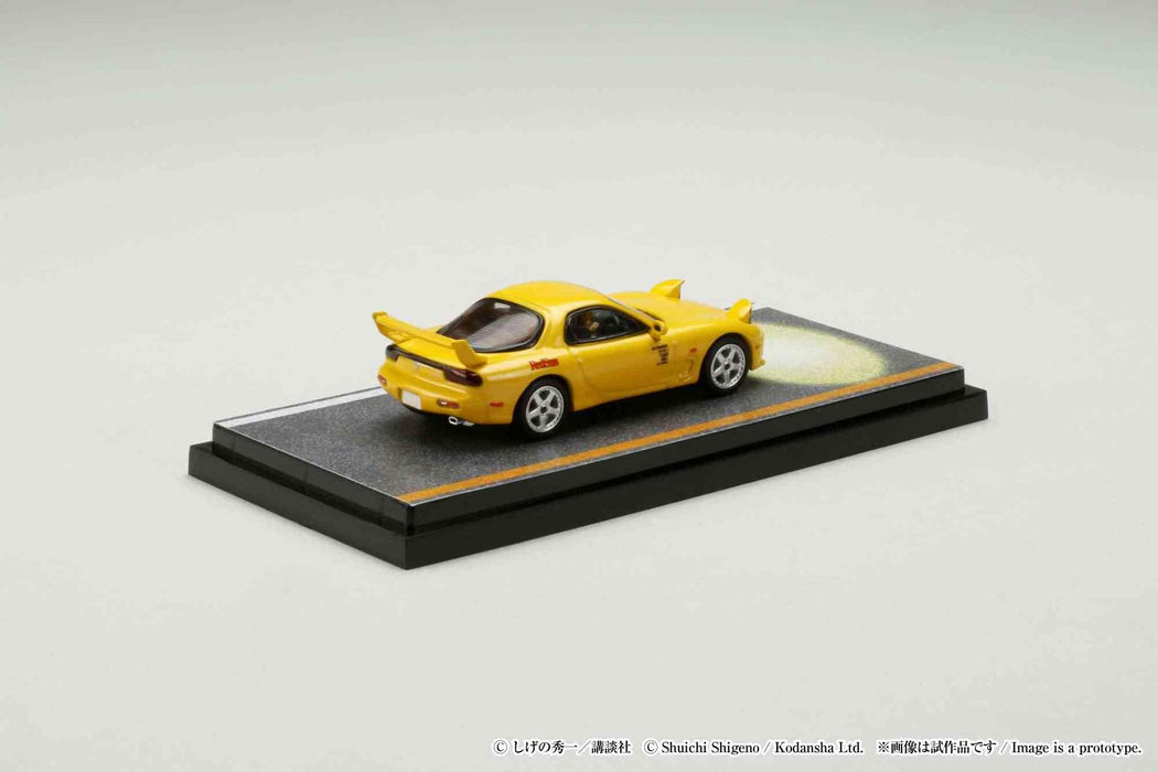 Hobby Japan 1/64 Mazda RX-7 (Fd3S) Red Suns/Initial D Vs Takumi/Keisuke Figur