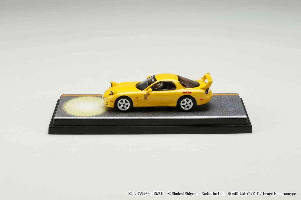 Hobby Japan 1/64 Mazda RX-7 (Fd3S) Red Suns/Initial D Vs Takumi/Keisuke Figur