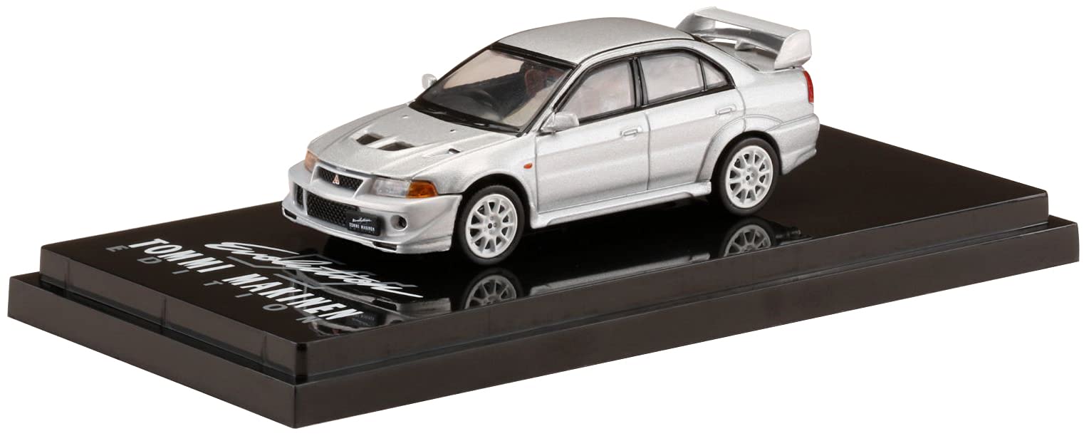 Hobby Japon 1/64 Mitsubishi Lancer GSR Evo 6 CP9A Argent HJ641033BS