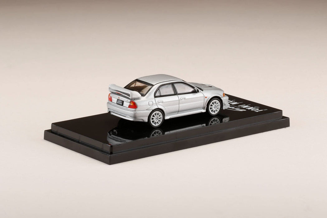 Hobby Japan 1/64 Mitsubishi Lancer GSR Evo 6 CP9A Silber HJ641033BS