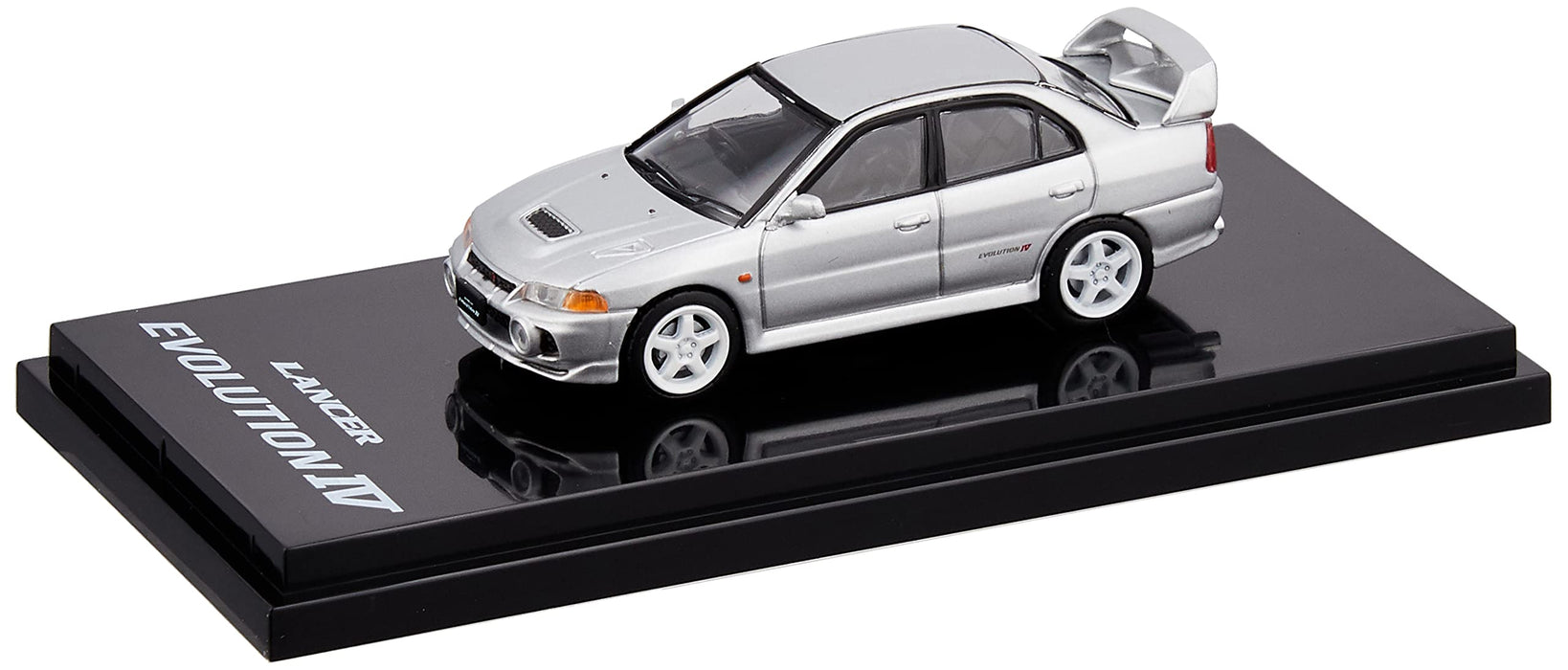 Hobby Japan 1/64 Lancer Evo IV Cn9A Acier Argent