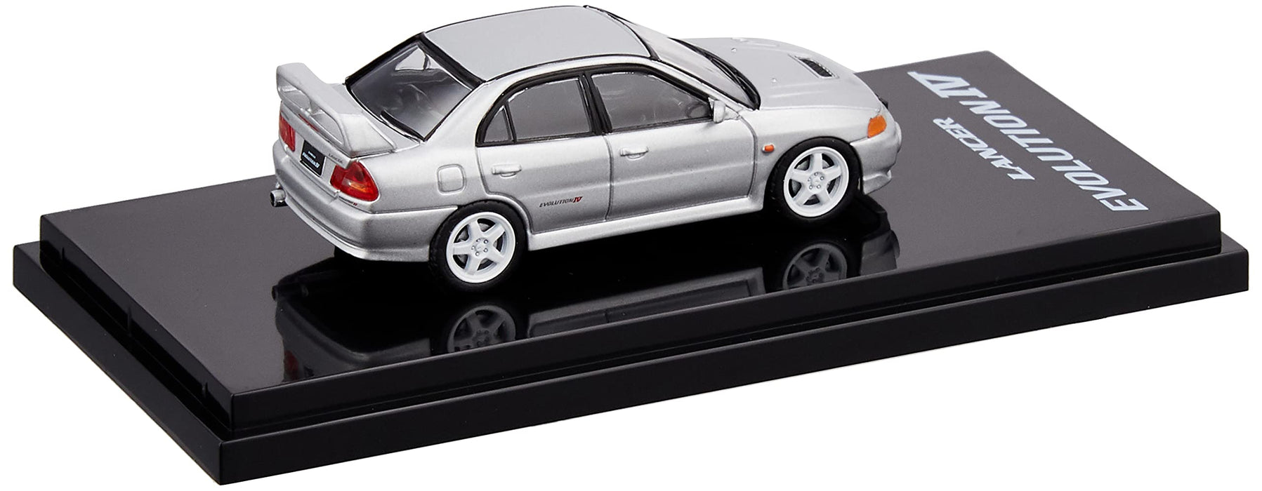 Hobby Japan 1/64 Lancer Evo IV Cn9A Acier Argent