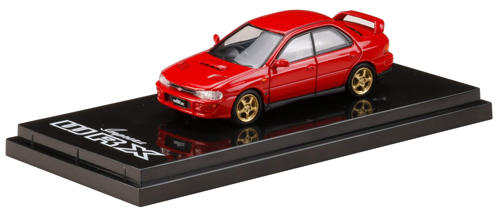 Hobby Japan 1/64 Subaru Impreza WRX STI V2 Rouge Actif