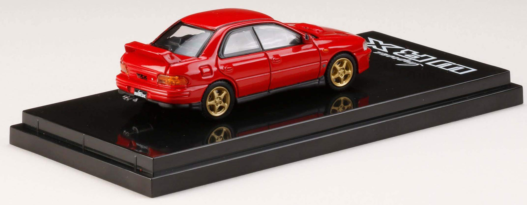 Hobby Japan 1/64 Subaru Impreza WRX STI V2 Rouge Actif