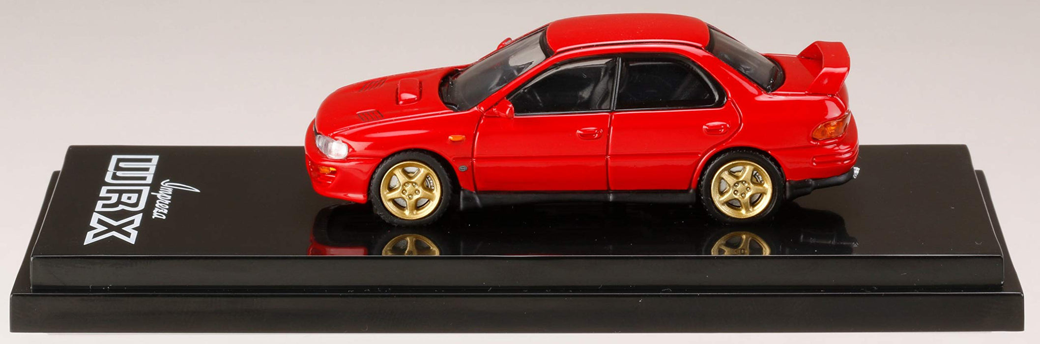 Hobby Japan 1/64 Subaru Impreza WRX STI V2 Rouge Actif