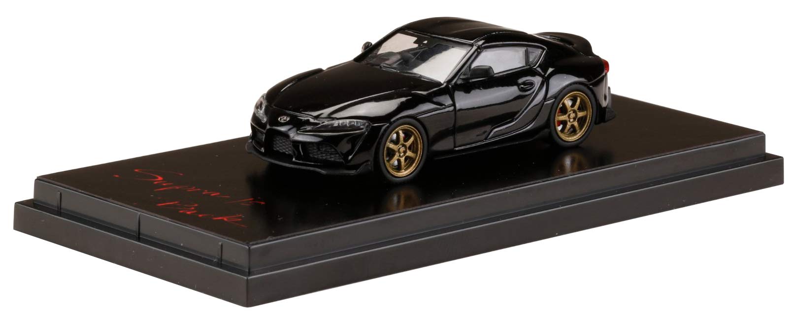 Hobby Japan 1/64 Toyota GR Supra A90 Rz Custom Schwarz Metallic