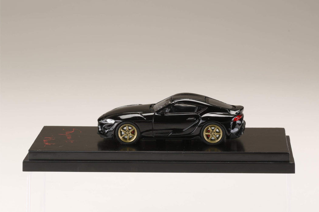 Hobby Japan 1/64 Toyota Gr Supra A90 Rz Custom Black Metallic