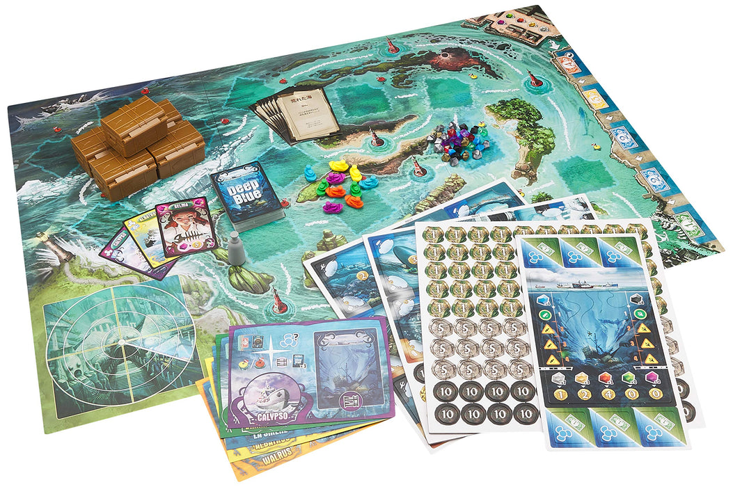 Hobby Japan Deep Blue: 2-5 Spieler 45 min 8+ Brettspiel