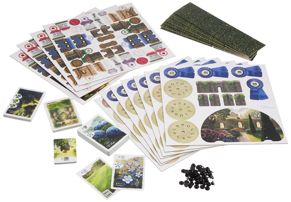 Hobby Japan Flourish: Brettspiel „Garten in voller Blüte“ (1–7 Teilnehmer, 20 Minuten, 8 + Jahre)