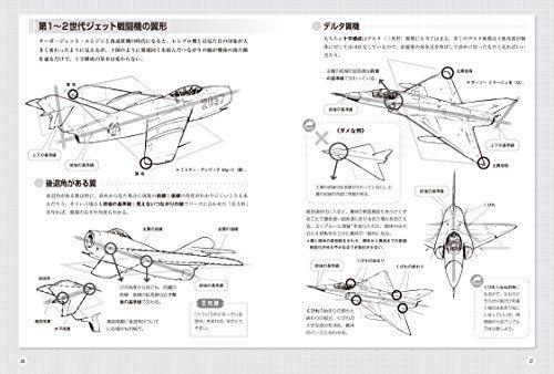 Hobby Japan Wie man Kampfflugzeuge zeichnet Buch