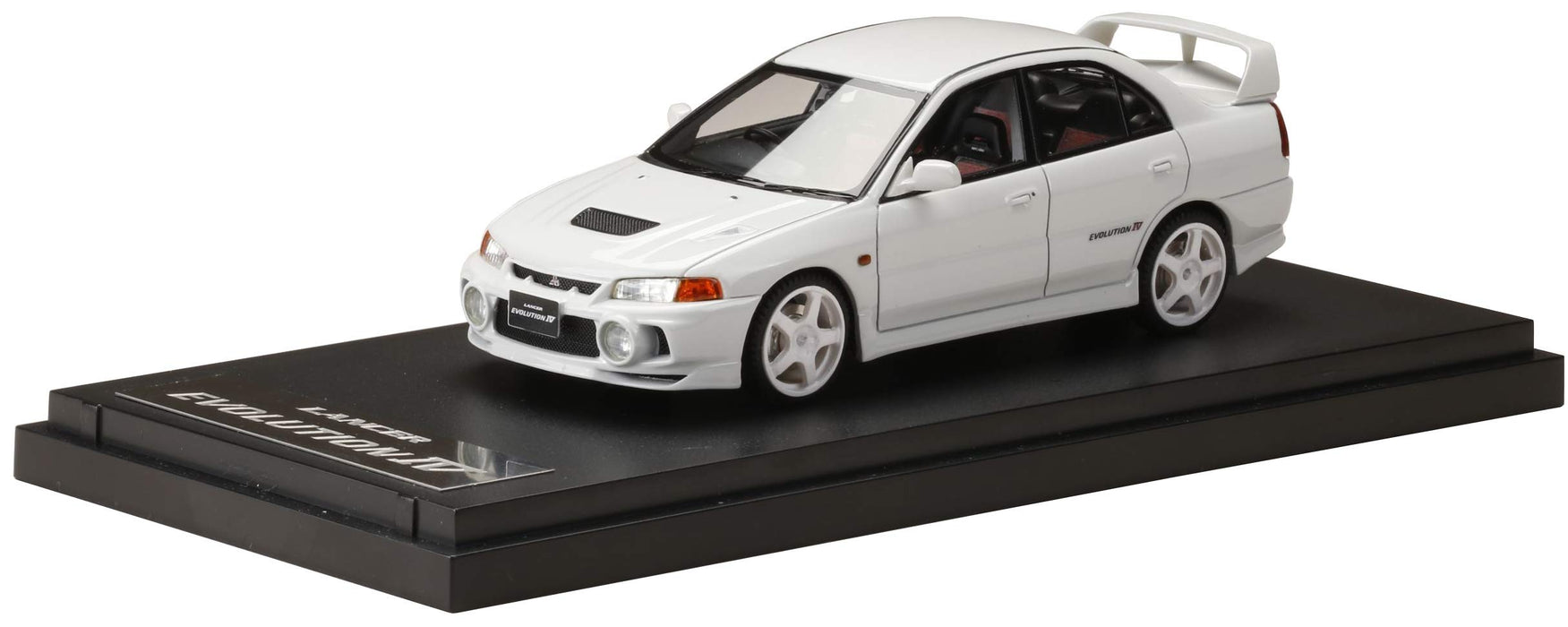 Hobby Japan Mark43 1/43 Mitsubishi Lancer GSR Evo IV Scotia Weiß