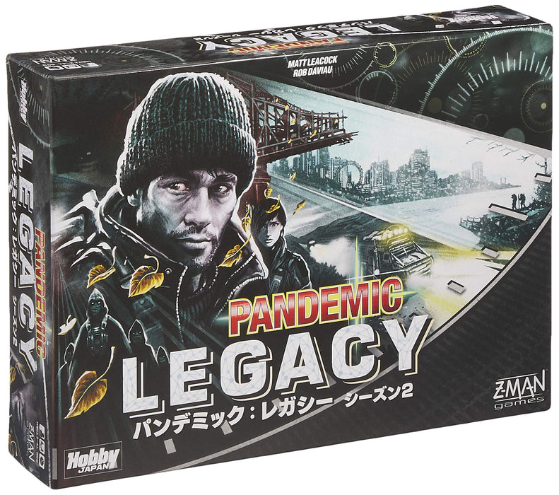 Hobby Japan Pandemic Legacy S2 Black Box Brettspiel 2-4P 14+ 60minX12S