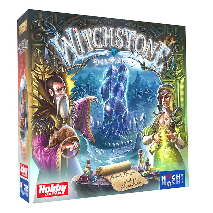 Hobby Japan Witchstone, Japanisches Brettspiel (2–4 Spieler, 12+ Jahre, 60–90 Min.)