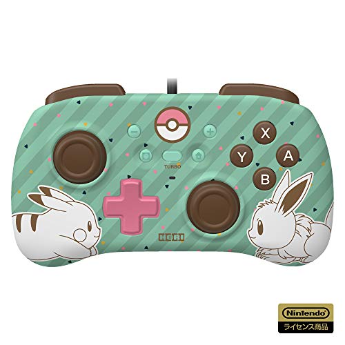Hori Nsw279 Pikachu And Eevee Mini Pad Controller For Nintendo Switch - New Japan Figure 4961818033757