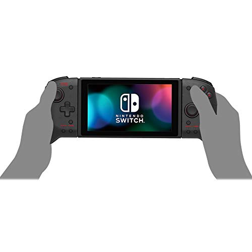 Hori Nsw298 Grip Controller (Split Pad) Clear Black For Nintendo Switch - New Japan Figure 4961818034181 5