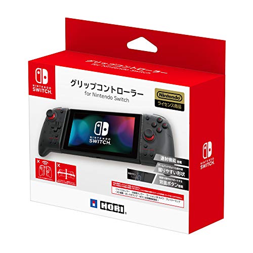 Hori Nsw298 Grip Controller (Split Pad) Clear Black For Nintendo Switch - New Japan Figure 4961818034181 8