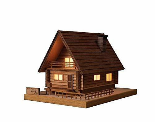 House Wooden Model Of Woody Joe Lamp 2 Log House Forest - Japan Figure