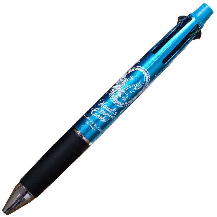 MOVIC Multifunction Pen 4 Colors Ballpoint Pen 0.38Mm & Mechanical Pencil 0.5Mm Howl'S Moving Castle Jetstream 4 & 1