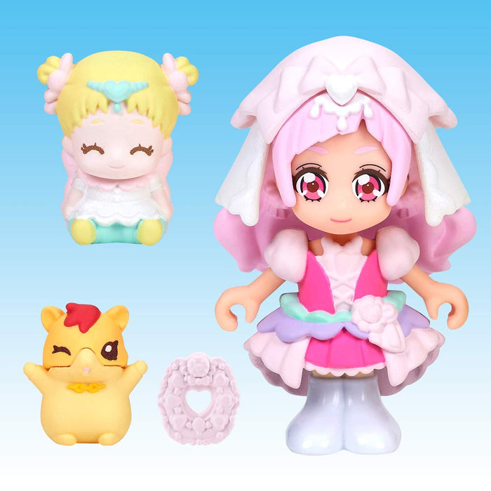 Bandai Hugtto! Precure Cheerful Style Set - Pre-Coord Doll Collection