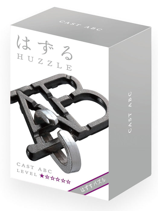 Hanayama Huzzle Cast Abc (Abc) [Difficulty Level 1]