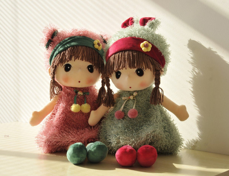 Hwd Stuffed Animal Plush Doll 60 Cm High Green Color Japan Stuffed Dolls
